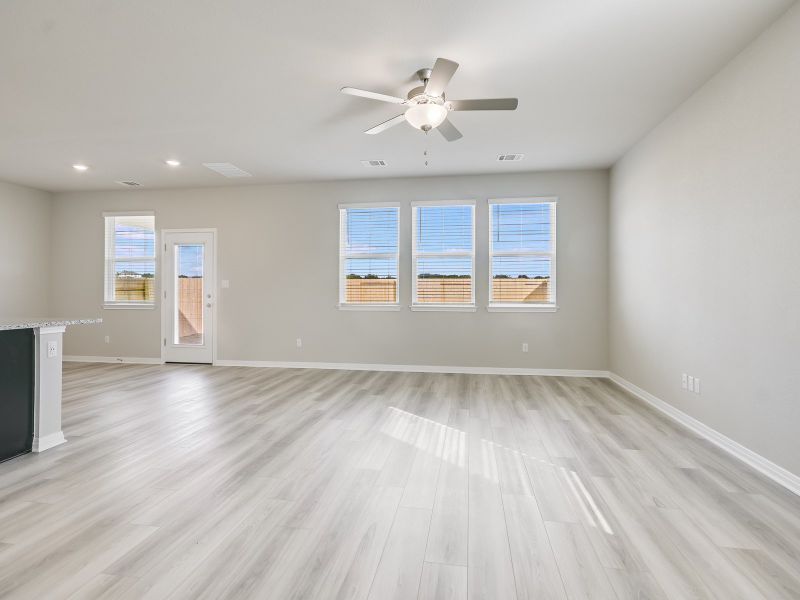 Spacious, unfurnished interior of a new home in Butler Farms - Americana Collection, Liberty Hill (Image 5).