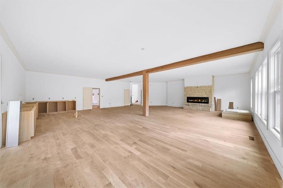 Spacious, unfurnished interior of a new home in , Marietta (Image 7). Spacious, unfurnished interior of a new home in , Marietta (Image 7).