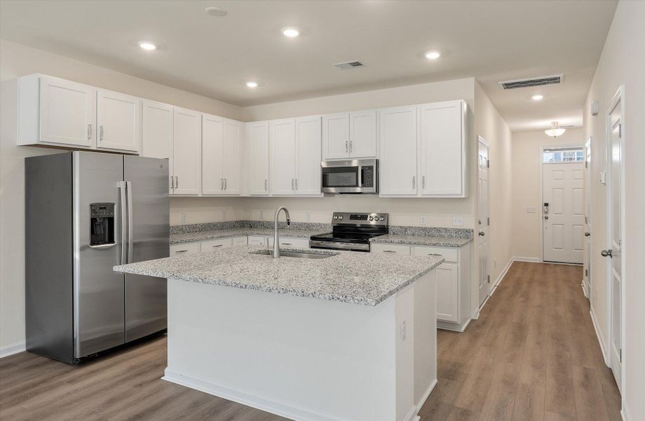 Furnished interior view inside a new home in The Landings at Montague, Goose Creek (Image 9).