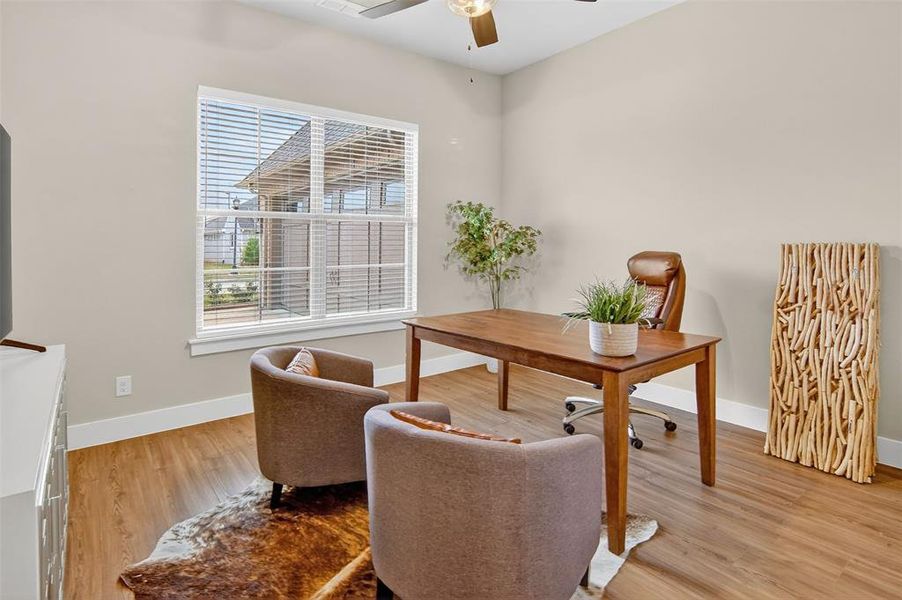 Furnished interior view inside a new home in , Burleson (Image 8).