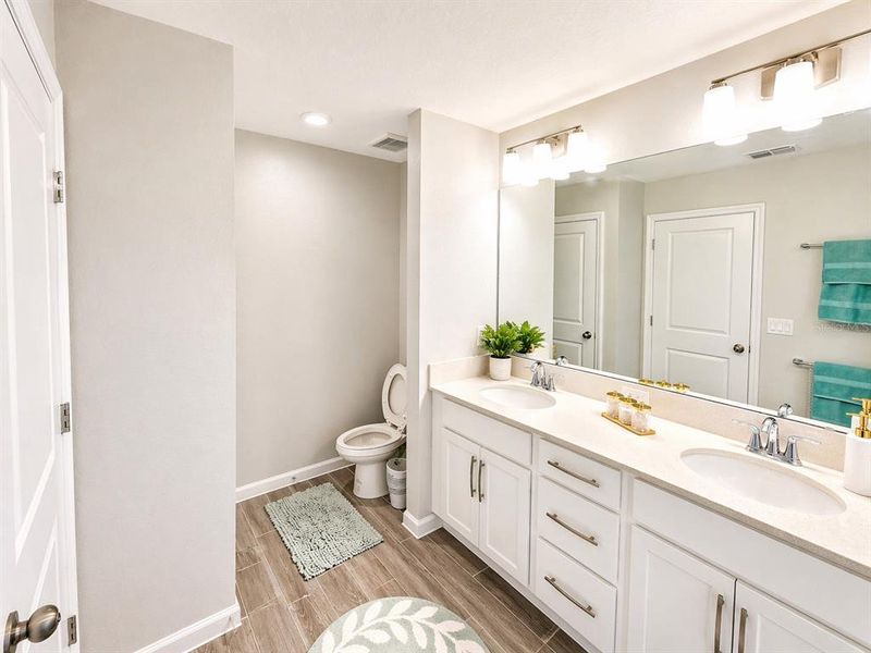 Furnished interior view inside a new home in , St. Cloud (Image 16).