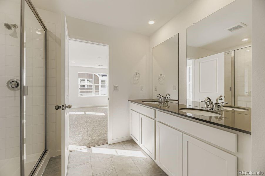 Furnished interior view inside a new home in Sterling Ranch: The Skyline Collection, Littleton (Image 4).