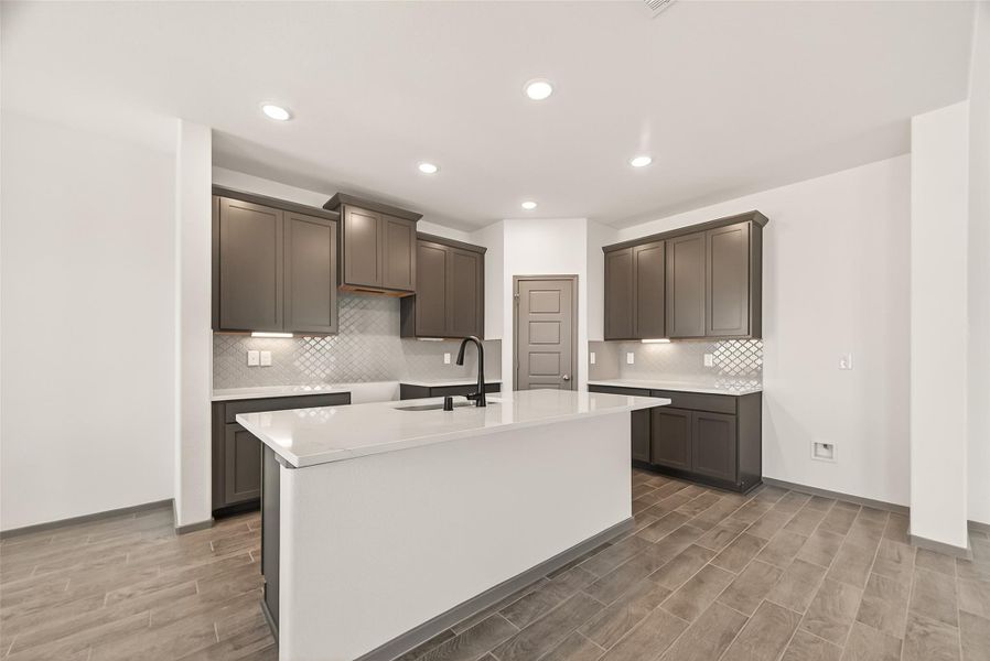 Furnished interior view inside a new home in Rates starting as low as, Iowa Colony (Image 16).