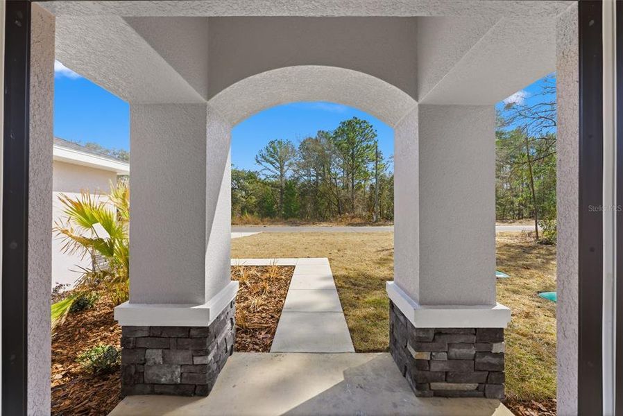 Exterior details and patio area of a home in , Citrus Springs (Image 32). Exterior details and patio area of a home in , Citrus Springs (Image 32).