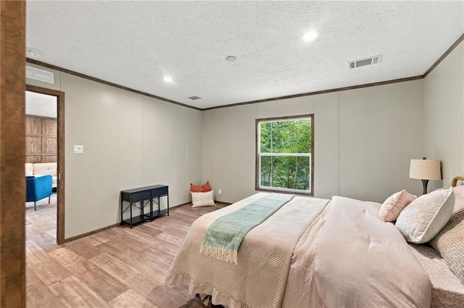Furnished interior view inside a new home in , Clarkesville (Image 16).