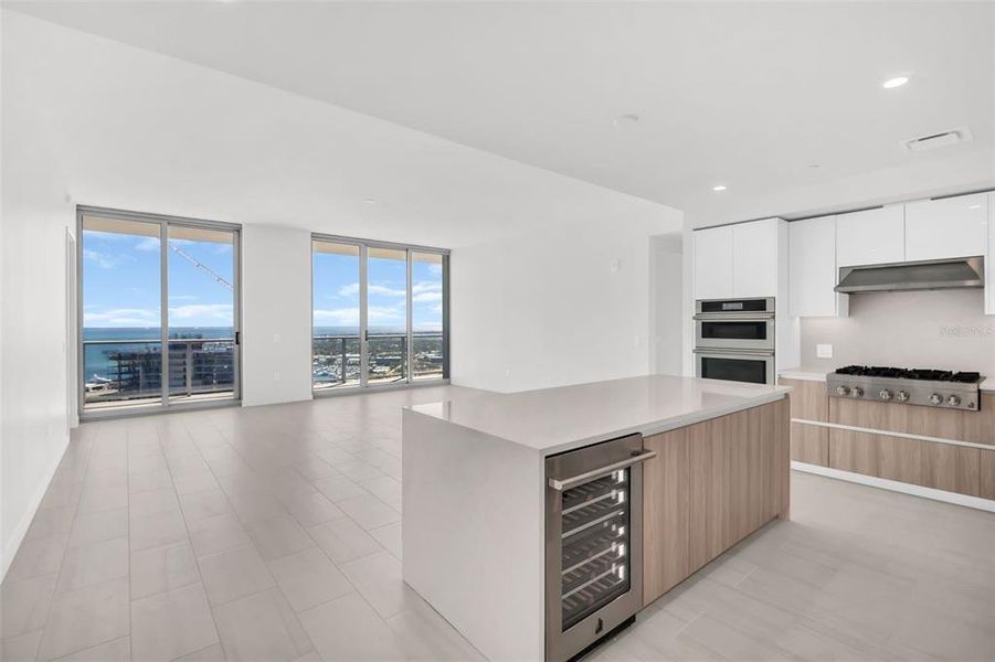 Furnished interior view inside a new home in , St. Petersburg (Image 9).