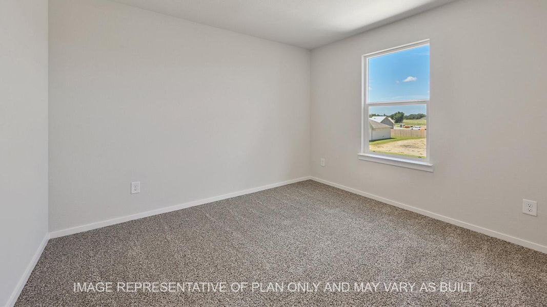 Representative unfurnished interior of a home built from the Naples by D.R. Horton in Cornerstone, Rockdale (Image 24). Representative unfurnished interior of a home built from the Naples by D.R. Horton in Cornerstone, Rockdale (Image 24).