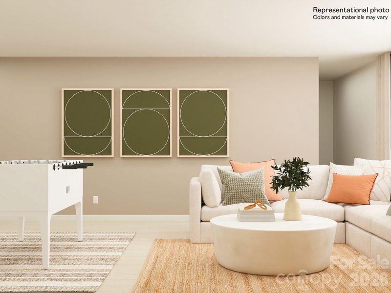 Furnished interior view inside a new home in Roselyn, Lancaster (Image 15).