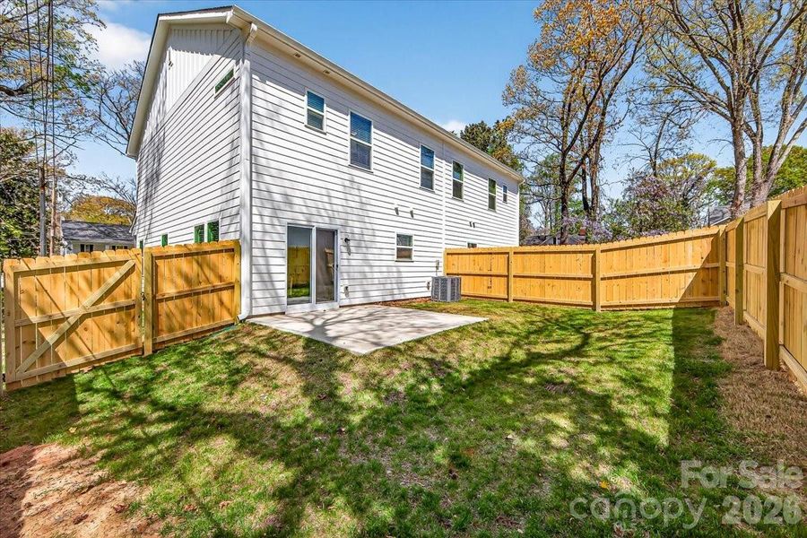 Exterior details and patio area of a home in , Charlotte (Image 24). Exterior details and patio area of a home in , Charlotte (Image 24).