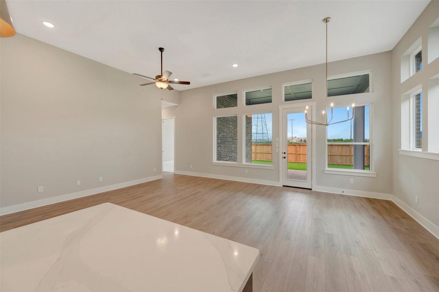Spacious, unfurnished interior of a new home in Elyson - Reserve Collection, Katy (Image 17).