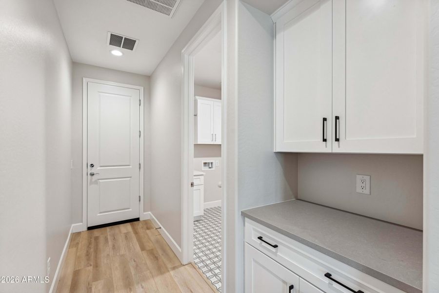 Inside entry and Valet Inside entry and Valet