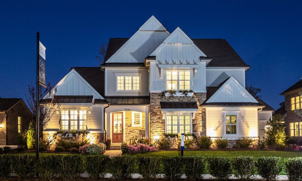 Representative exterior photo of a completed home built from the Monterey by Classica Homes in Riverchase Estates, Lancaster, SC (Image 34).