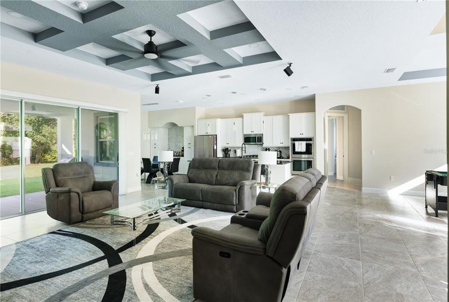 Furnished interior view inside a new home in , Palm Coast (Image 13).