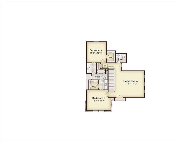 411 Wood Duck Floor Plan 2Story