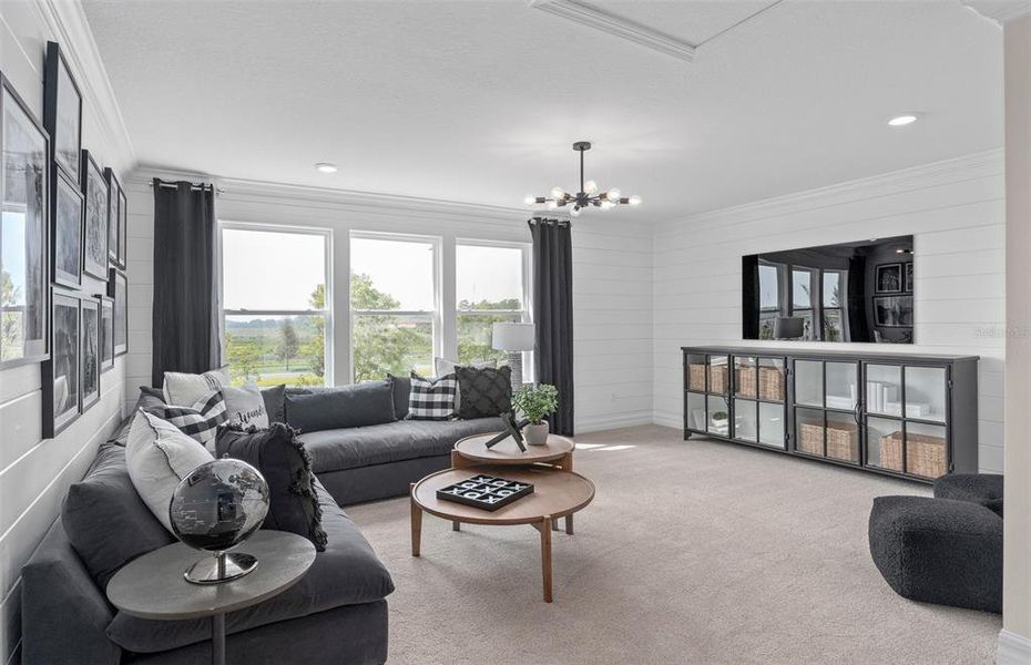 Furnished interior view inside a new home in Winter Grove, Winter Garden (Image 16).
