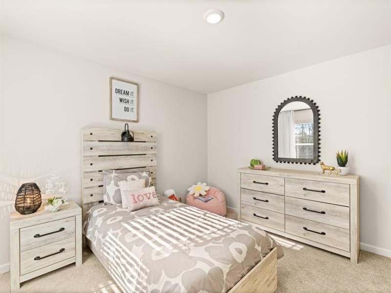 Furnished interior view inside a new home in Thompson Ridge, Dallas (Image 41).