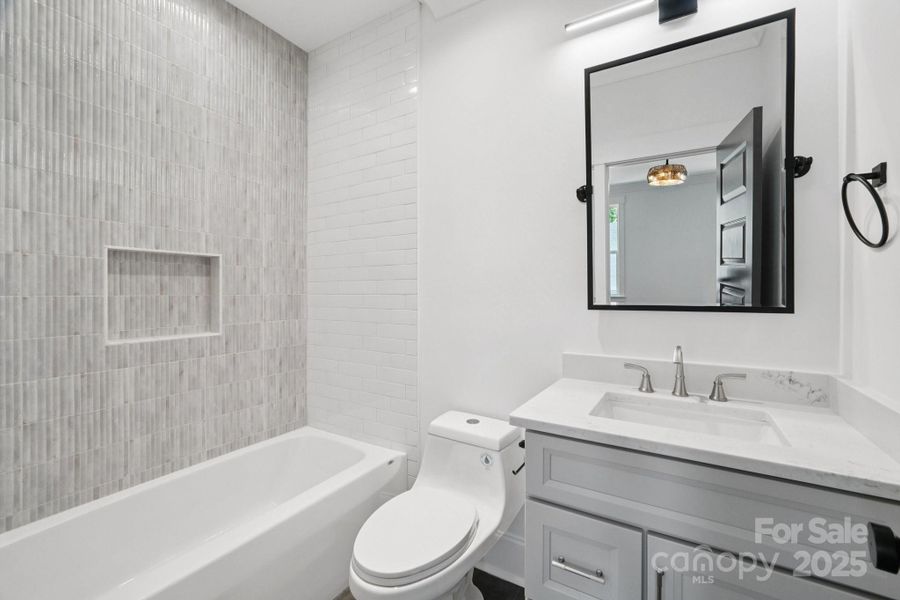 Furnished interior view inside a new home in , Charlotte (Image 30).