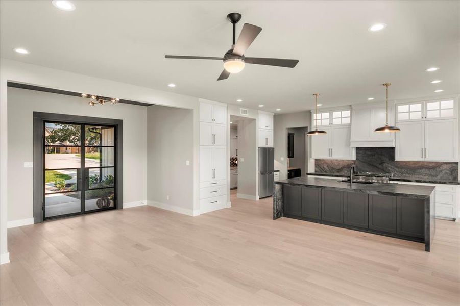 Furnished interior view inside a new home in , Tool (Image 3). Furnished interior view inside a new home in , Tool (Image 3).