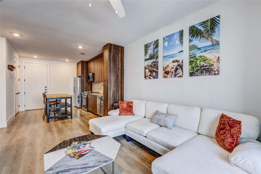 Furnished interior view inside a new home in , Austin (Image 14).
