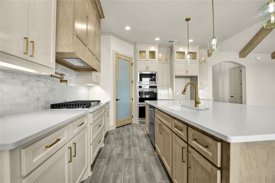 Furnished interior view inside a new home in , Decatur (Image 14).