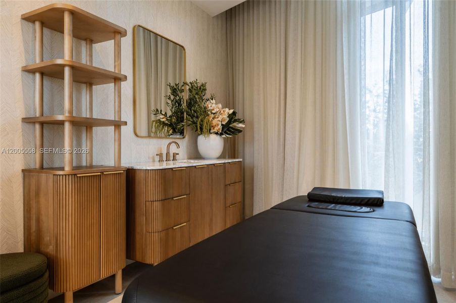 Furnished interior view inside a new home in , Miami (Image 6).