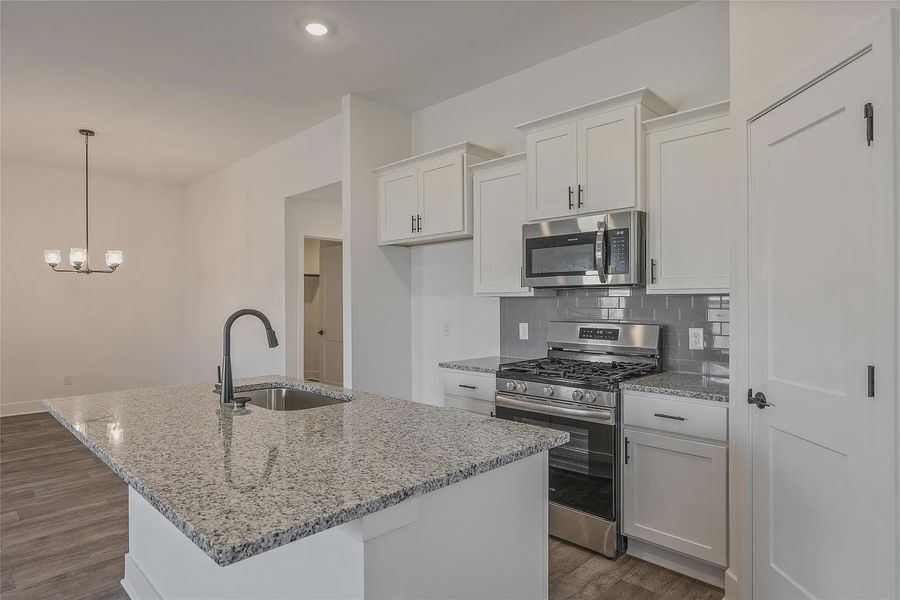 Furnished interior view inside a new home in Grand Oaks Reserve, Cleveland (Image 8).