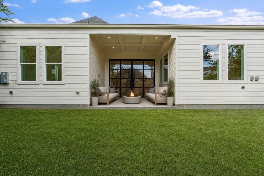 Exterior details and patio area of a home in , Houston (Image 24). Exterior details and patio area of a home in , Houston (Image 24).