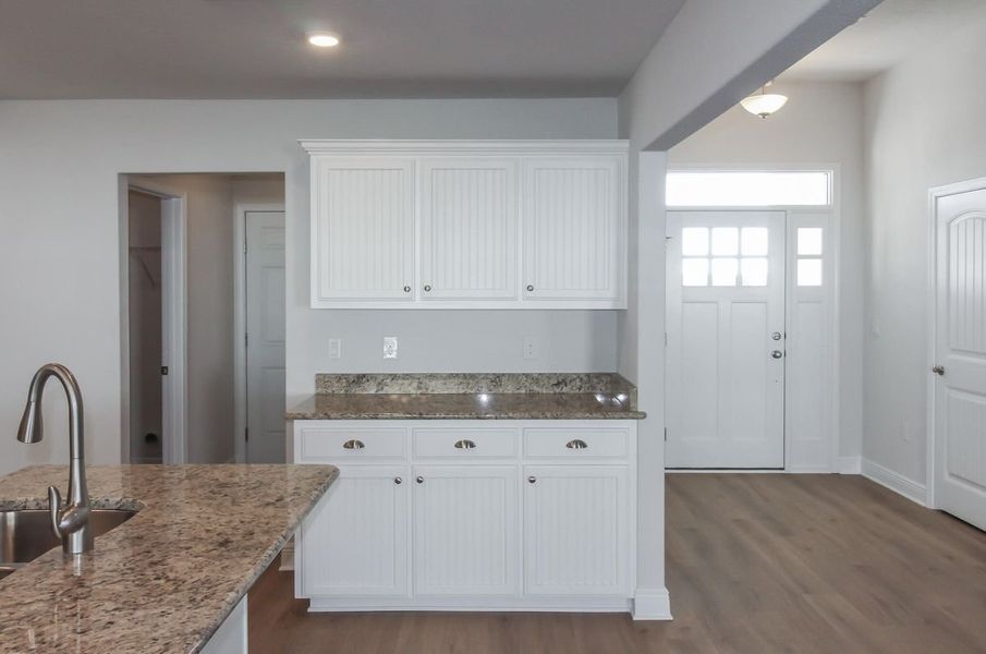 Furnished interior view inside a new home in Pecan Valley, Cantonment (Image 3).