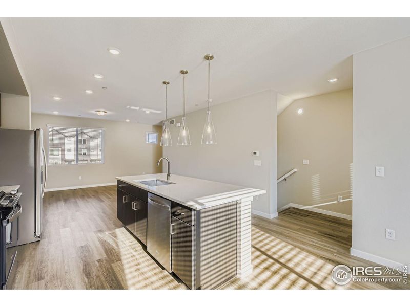 Flooded with natural light Flooded with natural light