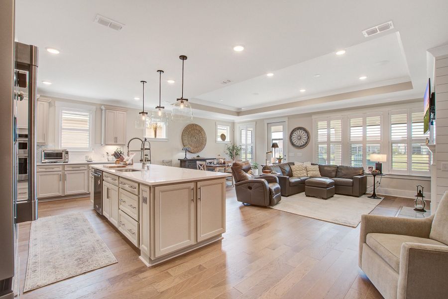 Furnished interior view inside a new home in , Summerville (Image 28).