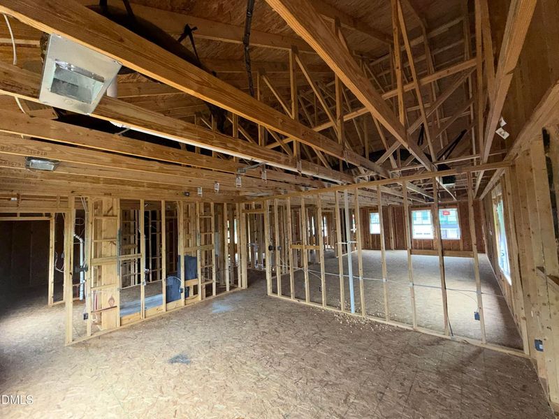 In-progress construction of a new home in Wendell Ridge, Wendell, NC (Image 43). In-progress construction of a new home in Wendell Ridge, Wendell, NC (Image 43).