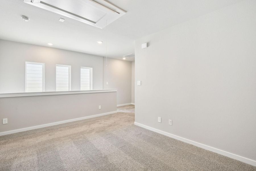 Photo is not of the actual home, but is an inspirational photo of builder’s model home and may depict options, furnishings, and/or decorator features that are not included