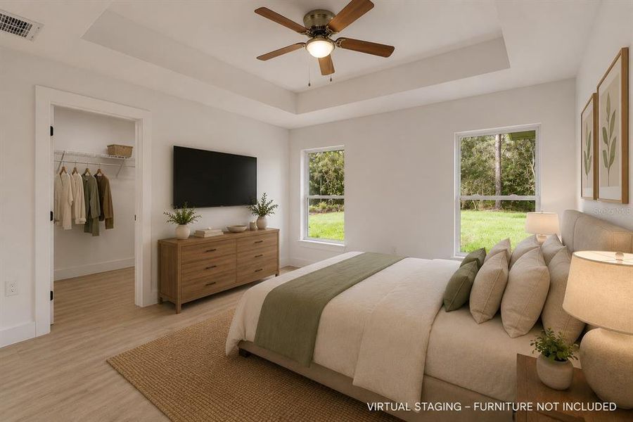 Furnished interior view inside a new home in , Citrus Springs (Image 10).