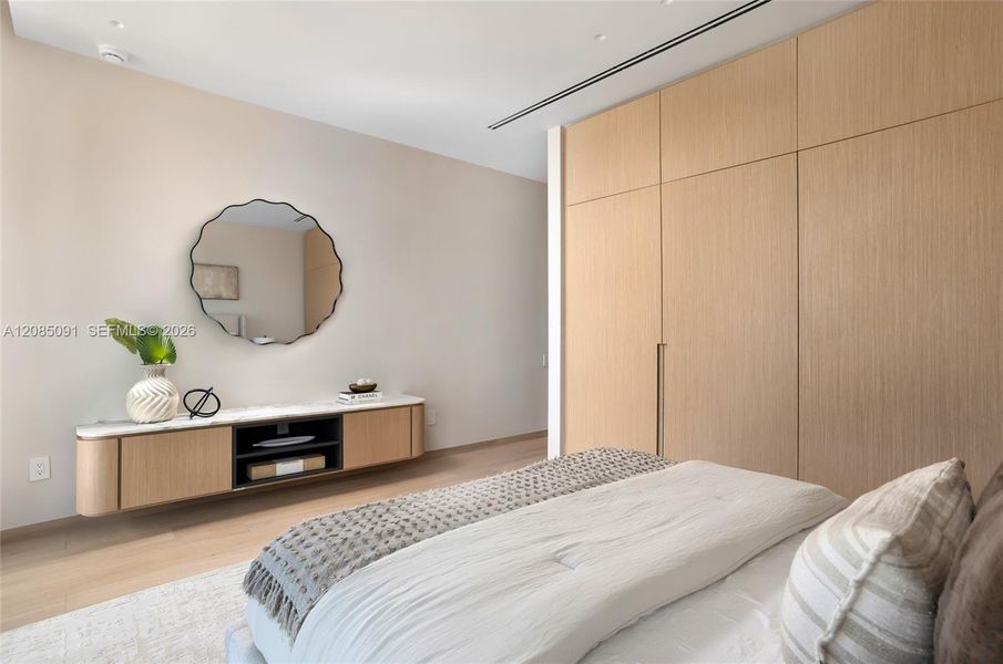 Furnished interior view inside a new home in , Miami Beach (Image 41).