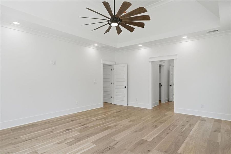 Spacious, unfurnished interior of a new home in , White (Image 40).