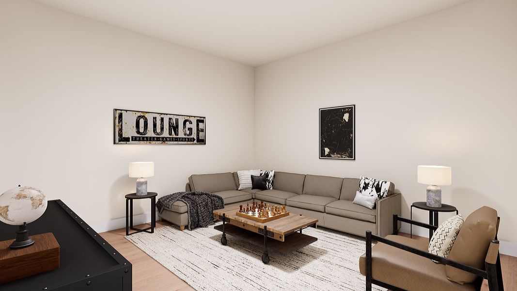 Representative furnished interior of a home built from the Zenith by Tri Pointe Homes in Noven, Leander (Image 8). Representative furnished interior of a home built from the Zenith by Tri Pointe Homes in Noven, Leander (Image 8).