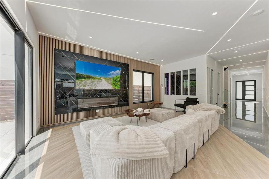 Furnished interior view inside a new home in , Sarasota (Image 11).