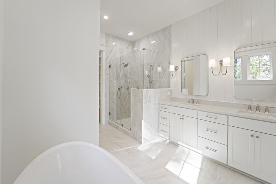 Furnished interior view inside a new home in , Charleston (Image 12).