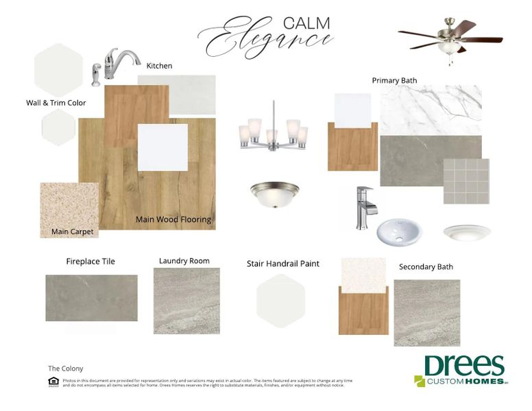 Sabine B selection sheet