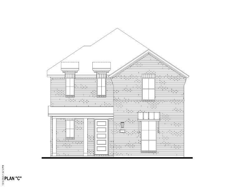 Plan 1462 Elevation C