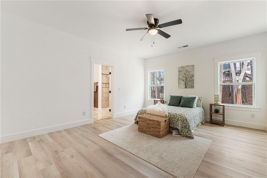 Furnished interior view inside a new home in , Cartersville (Image 31).