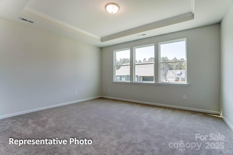 Spacious, unfurnished interior of a new home in Villas at Prestwick, Mooresville (Image 25).