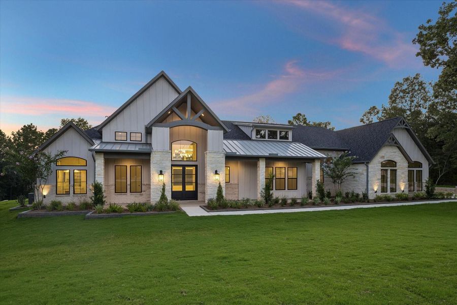 7520 Sowell St is a newly completed home by custom builder, Jamestown Estate Homes, in High Meadow Estates in Montgomery, Texas. 7520 Sowell St is a newly completed home by custom builder, Jamestown Estate Homes, in High Meadow Estates in Montgomery, Texas.