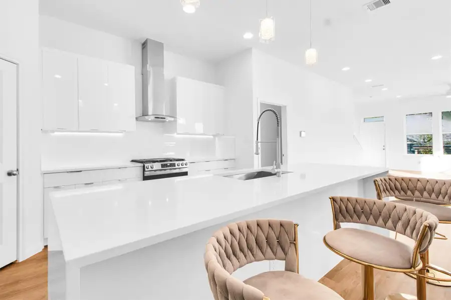 Furnished interior view inside a new home in , Houston (Image 12).