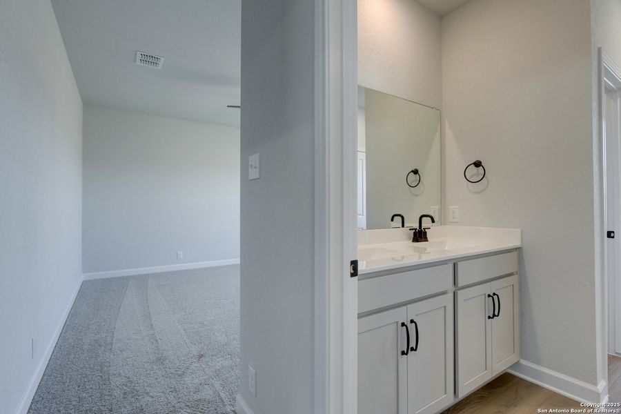 Furnished interior view inside a new home in Cordova Trails, Seguin (Image 8).