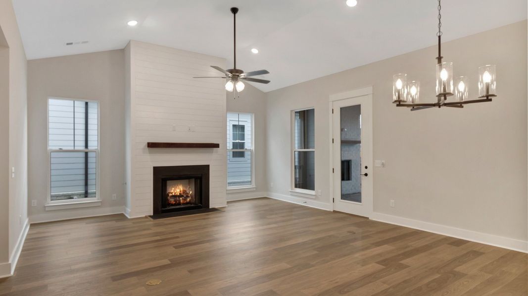 Furnished interior view inside a new home in Shelton Square, Murfreesboro (Image 15).