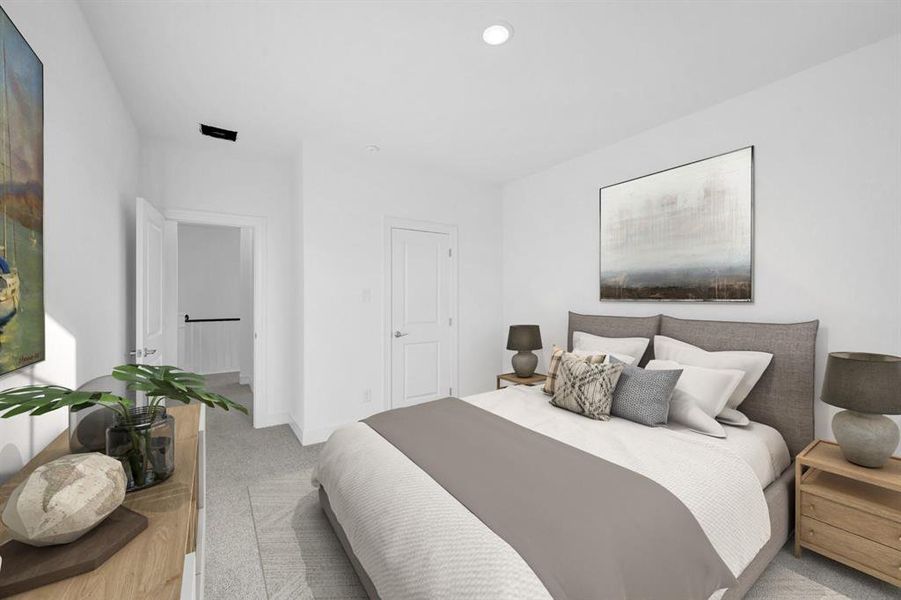 Furnished interior view inside a new home in Wellington, Fort Worth (Image 7).