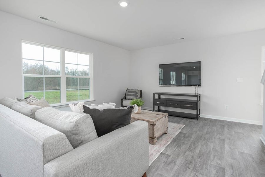 Representative furnished interior of a home built from the PENWELL by D.R. Horton in Raven Ridge, Lexington (Image 12). Representative furnished interior of a home built from the PENWELL by D.R. Horton in Raven Ridge, Lexington (Image 12).