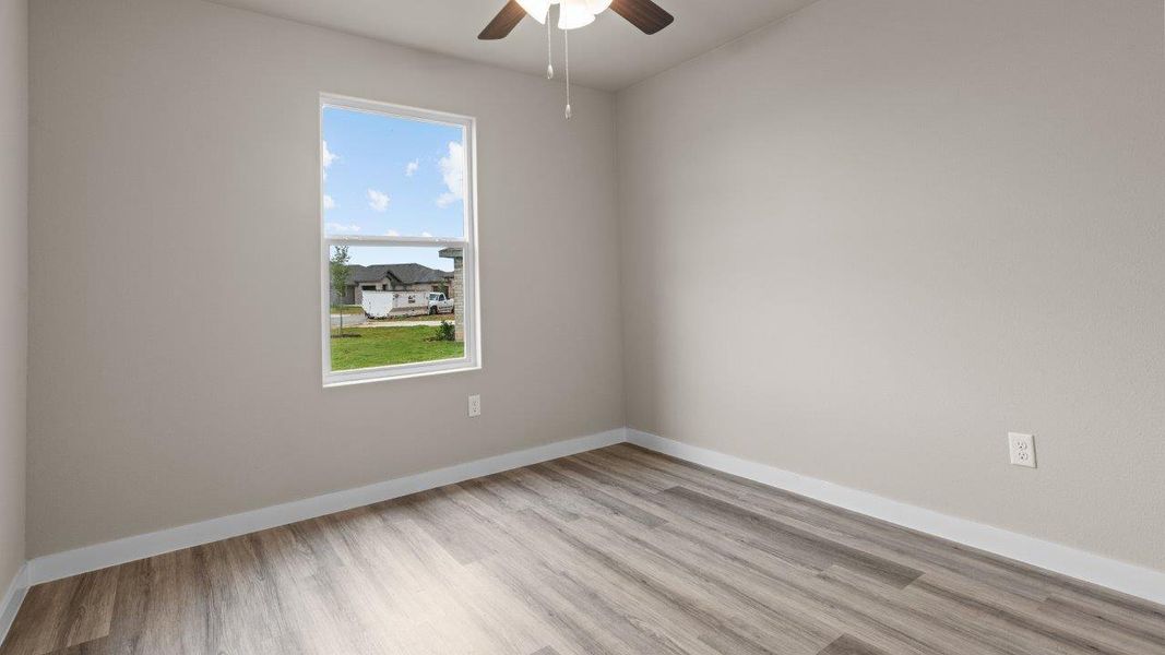 Spacious, unfurnished interior of a new home in Heritage Parks, Abilene (Image 16). Spacious, unfurnished interior of a new home in Heritage Parks, Abilene (Image 16).