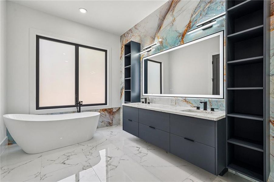 Furnished interior view inside a new home in , Sugar Hill (Image 8).